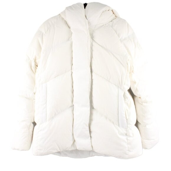 Canada Goose Jackets & Blazers - NWOT Canada Goose Marlow Hip Length Quilted Jacket in North Star White Size L
